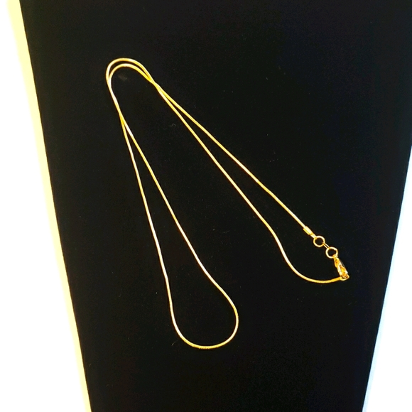 Jewelry - 24in. 18kt GP over 925 Sterling Chain